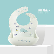 Load image into Gallery viewer, Waterproof Silicone Bib