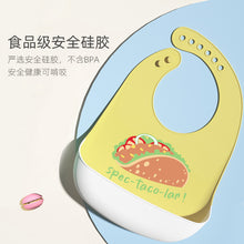 Load image into Gallery viewer, Waterproof Silicone Bib