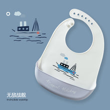 Load image into Gallery viewer, Waterproof Silicone Bib