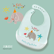 Load image into Gallery viewer, Waterproof Silicone Bib