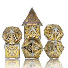 Load image into Gallery viewer, Sword Design DND Metal Dice
