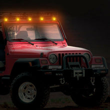 Load image into Gallery viewer, 5pcs Roof Top Cab Ligth Marker Running LED Lights Smoked Lens Amber Fog Lights
