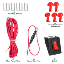 Load image into Gallery viewer, 5pcs Roof Top Cab Ligth Marker Running LED Lights Smoked Lens Amber Fog Lights
